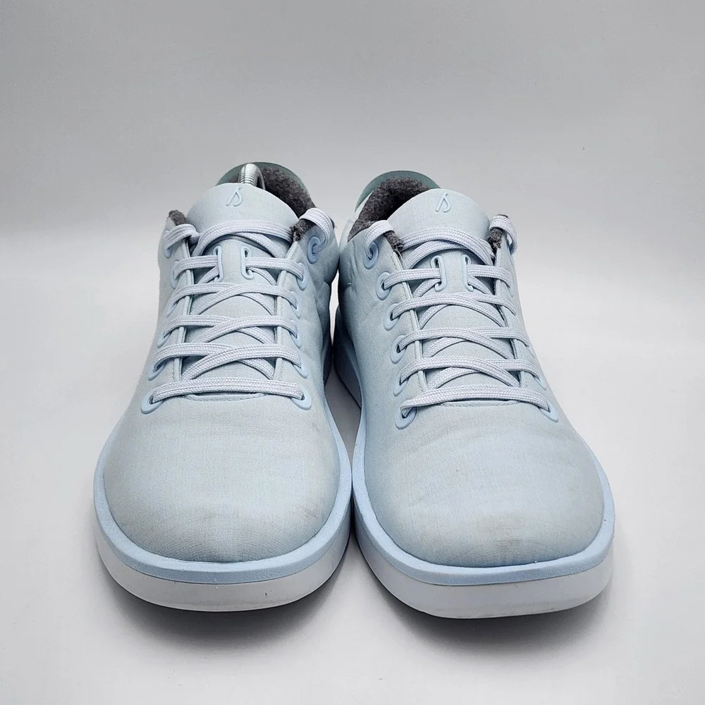 Allbirds Merino Wool Piper Shoes Men's 11 Blue White Comfort Lace Up Sneakers‎